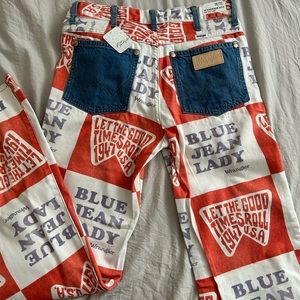 FREE PEOPLE X WRANGLER Wanderer 622 Blue Jean Lady